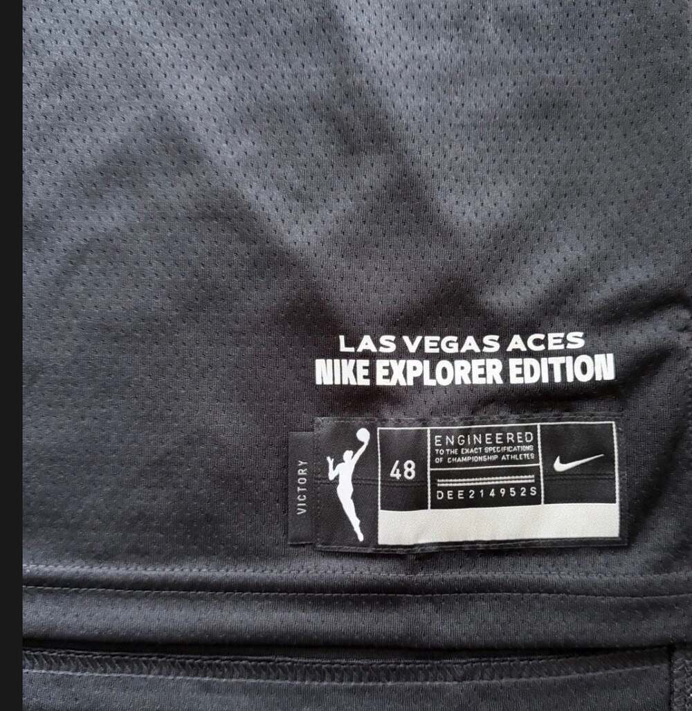 Nike Las Vegas Aces A'ja Wilson #22 WNBA Explorer Edition Jersey - Picture 4 of 5